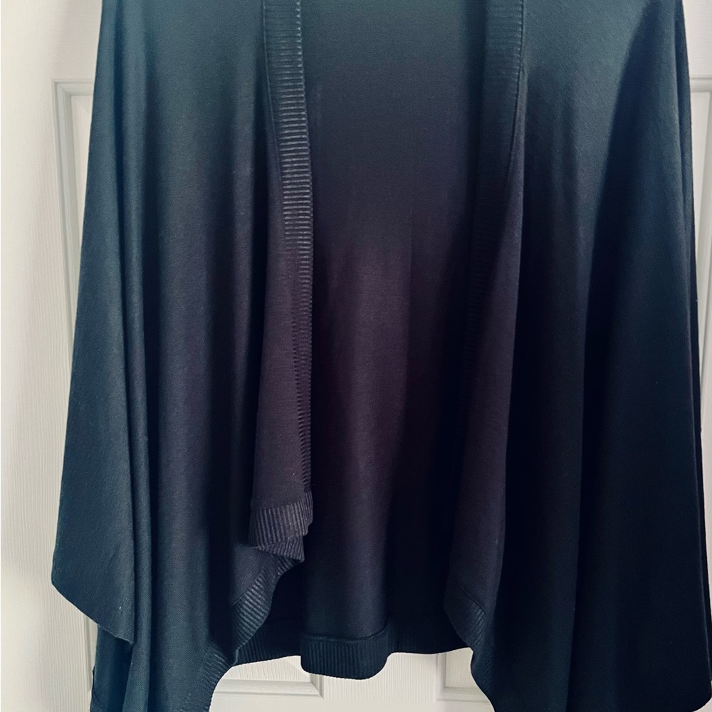 Banana Republic Black Shrug with Asymmetrical Hem